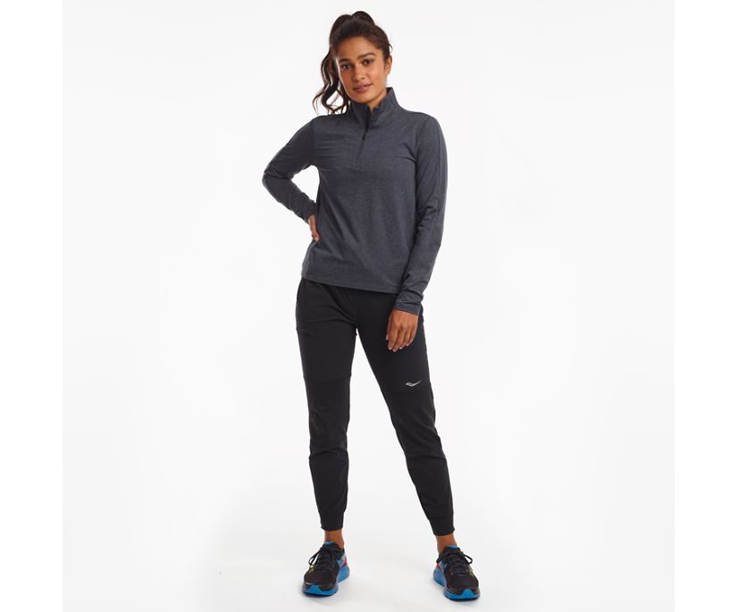 Saucony Sunday 1/4 Zip Women's Jackets Blue | Canada 341EBCX